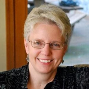 Colleen Greene smiling.